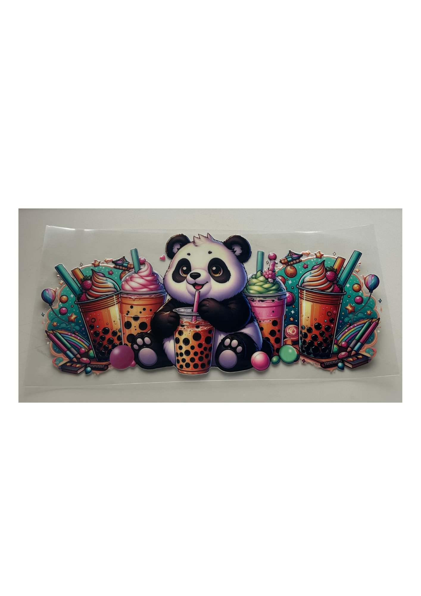16oz clear plastic cup - over 40 designs to choose from