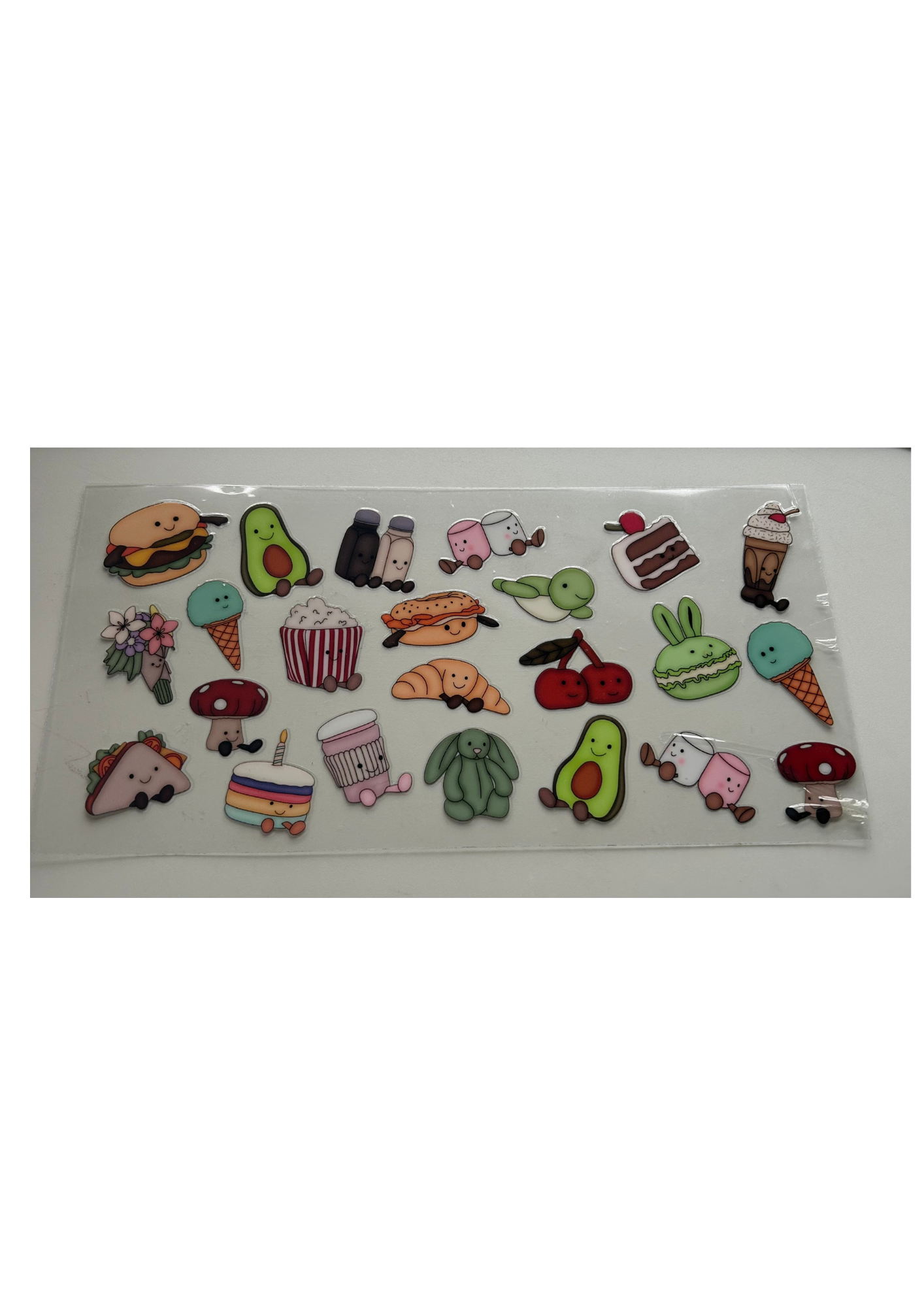 16oz clear plastic cup - over 40 designs to choose from