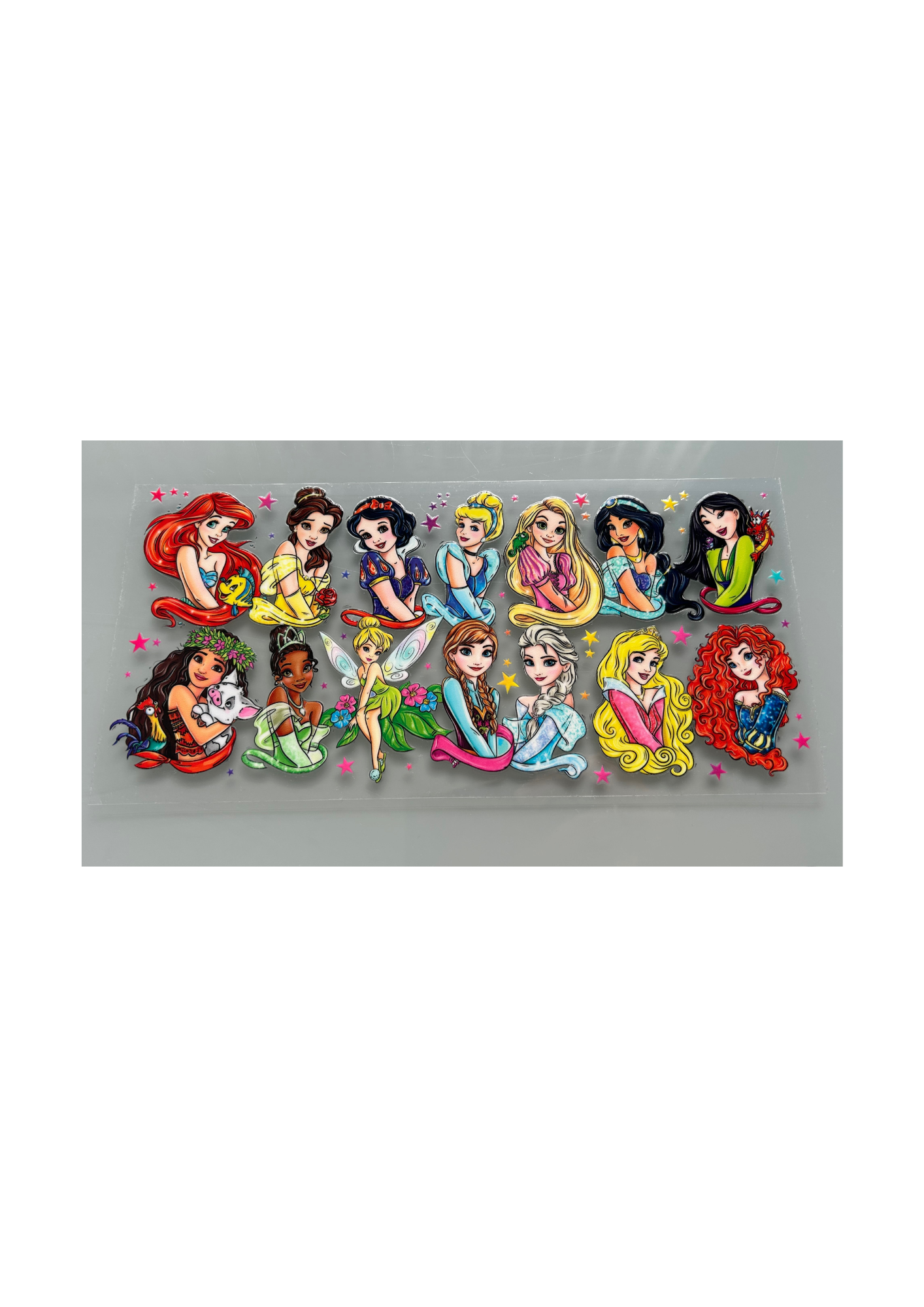 16oz clear plastic cup - over 40 designs to choose from