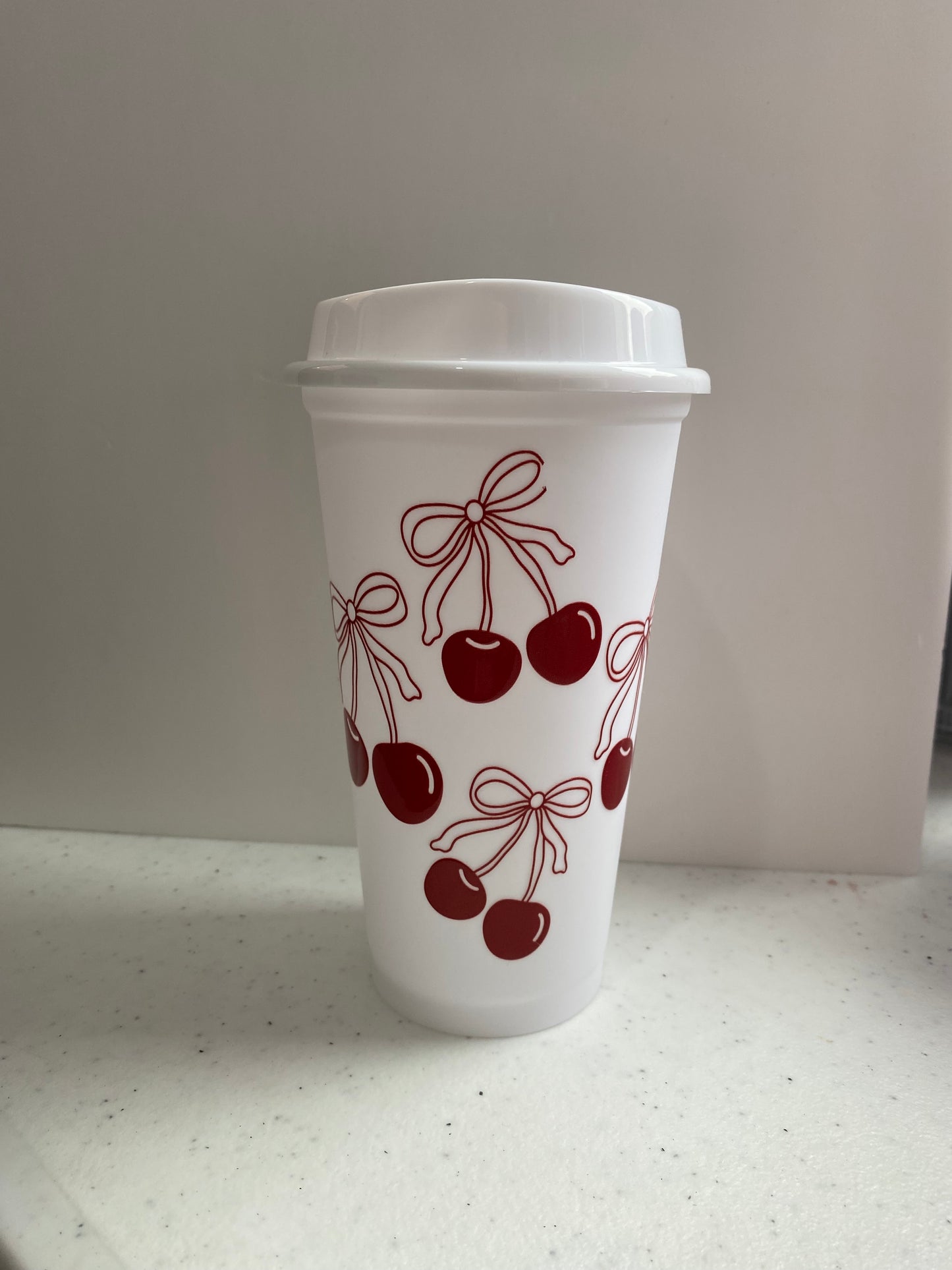 *IMPERFECT* Plastic Travel Cup