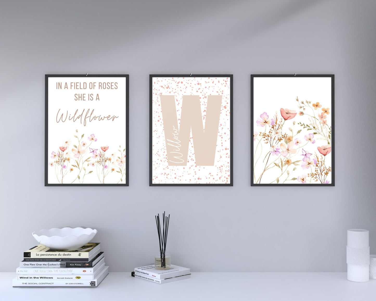 Set Of 3 A4|A3 Boho Prints