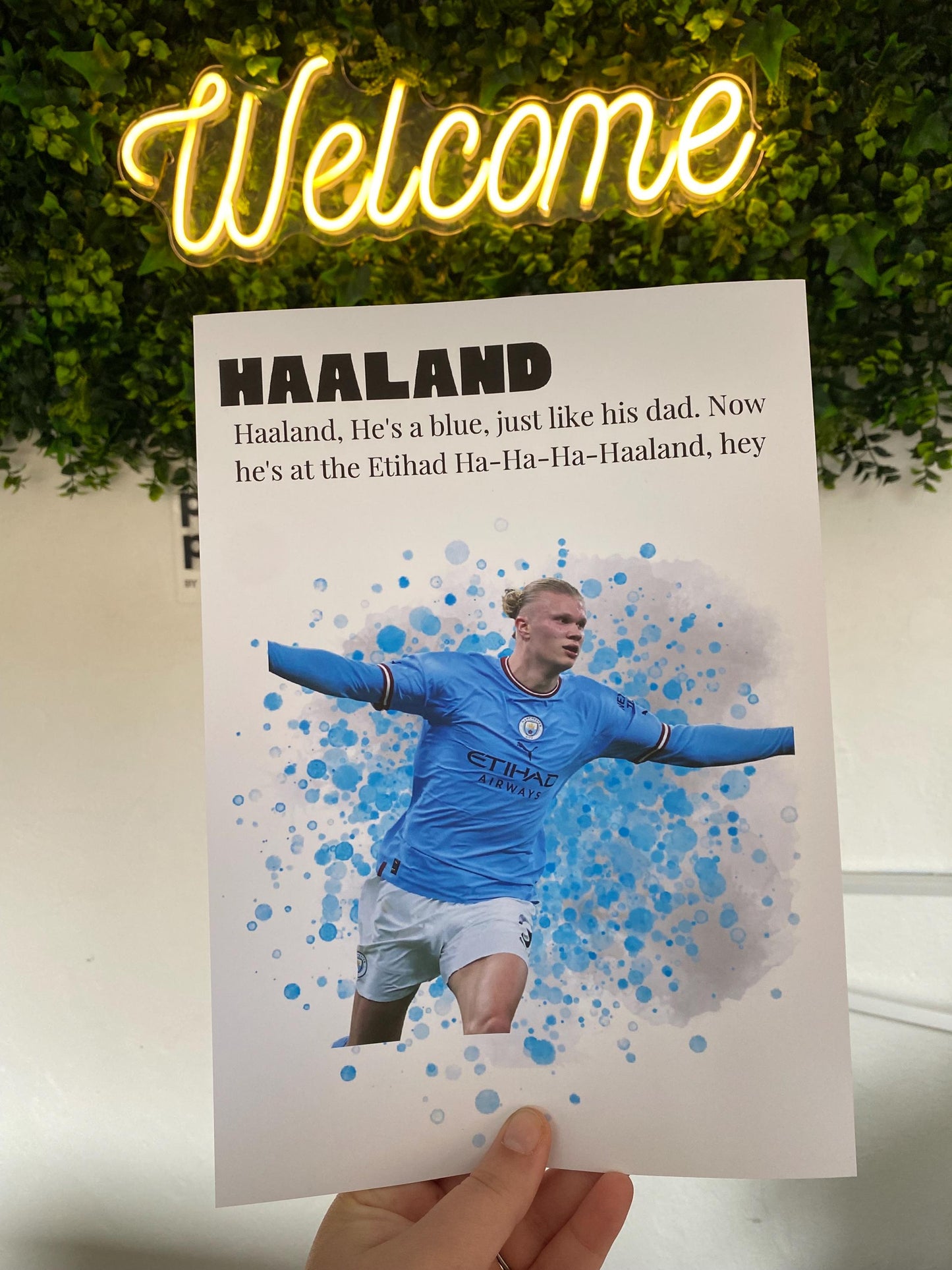 Set Of 3 Manchester Player Prints