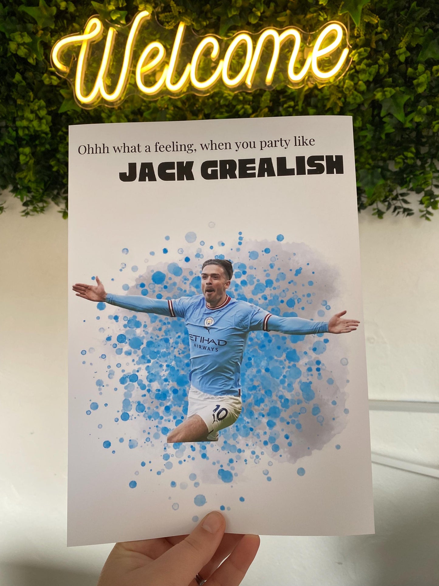 Set Of 3 Manchester Player Prints