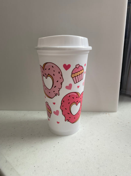 Plastic travel cup