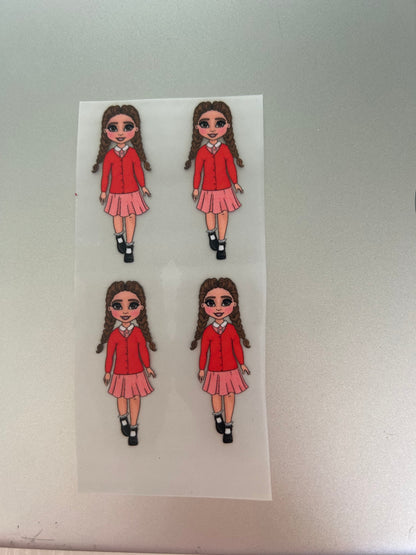 Personalised School 4” Bow