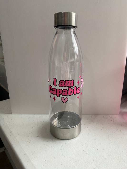 Plastic water bottle