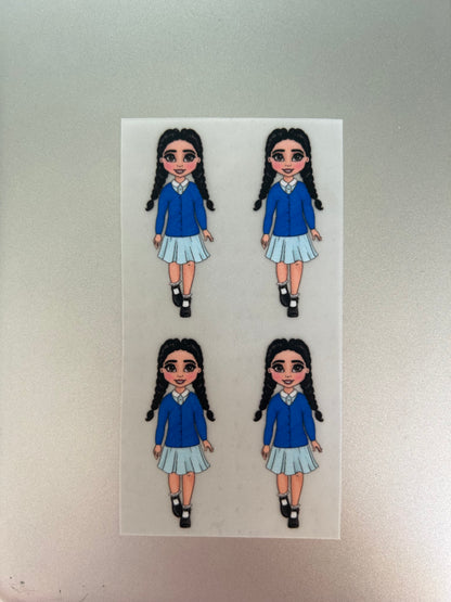 Personalised School 4” Bow