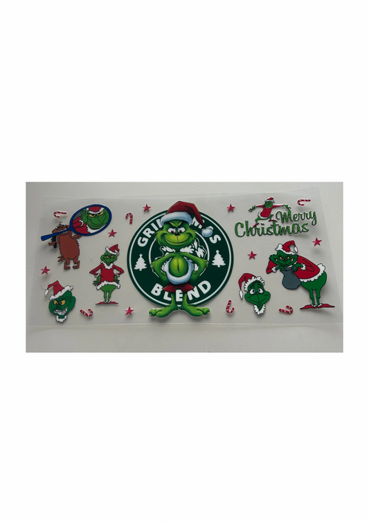 16oz clear plastic cup - over 40 designs to choose from