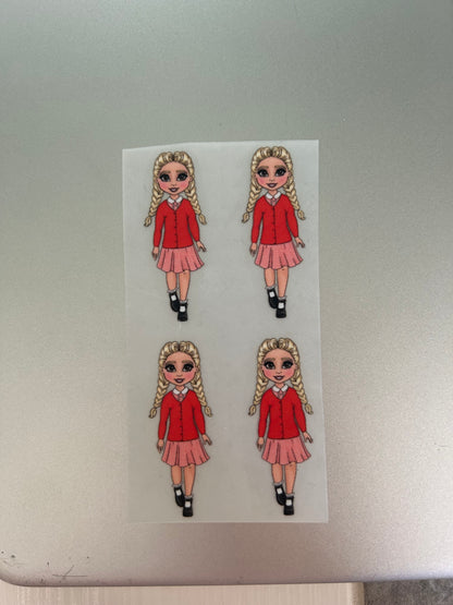 Personalised School 4” Bow