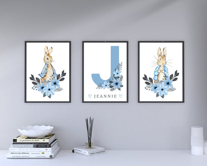 Set Of 3 A4|A3 Peter Rabbit Prints