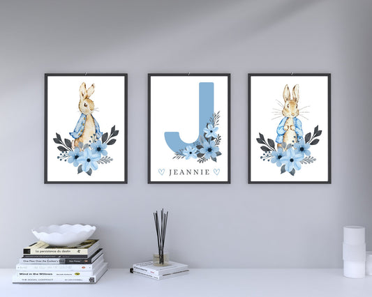 Set Of 3 A4|A3 Peter Rabbit Prints