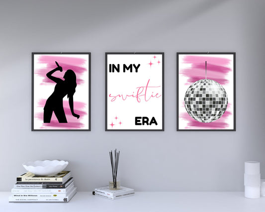 Set Of 3 Taylor Swift Prints