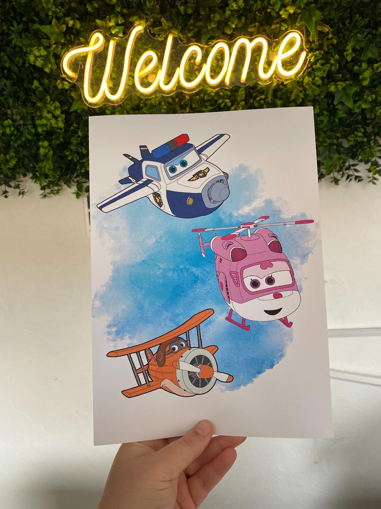 Set Of 3 A4|A3 Superwings Prints