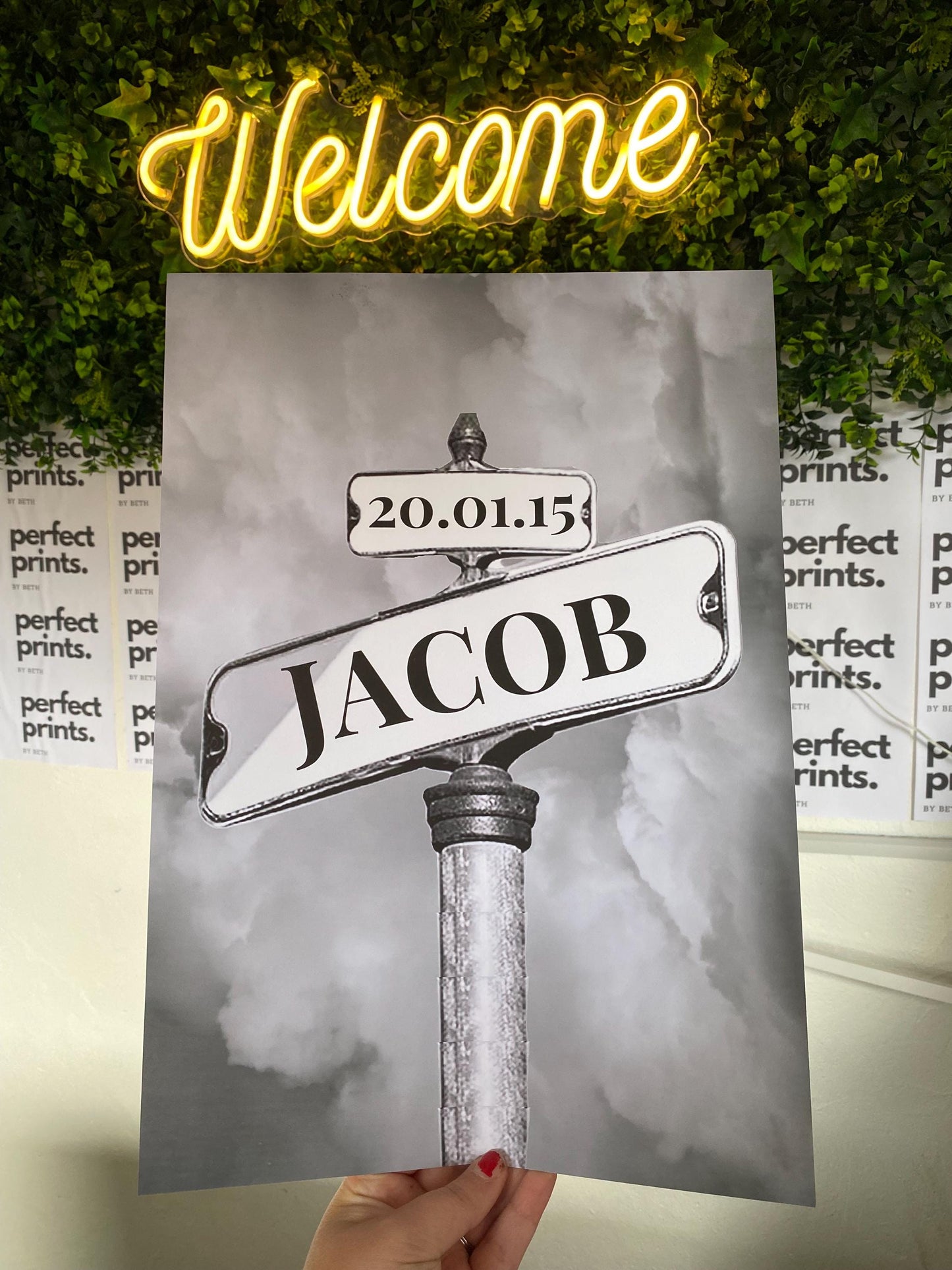 A4|A3 Vintage Street Sign Family Print