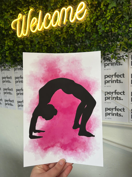 Set Of 3 A4|A3 Gymnastics Prints