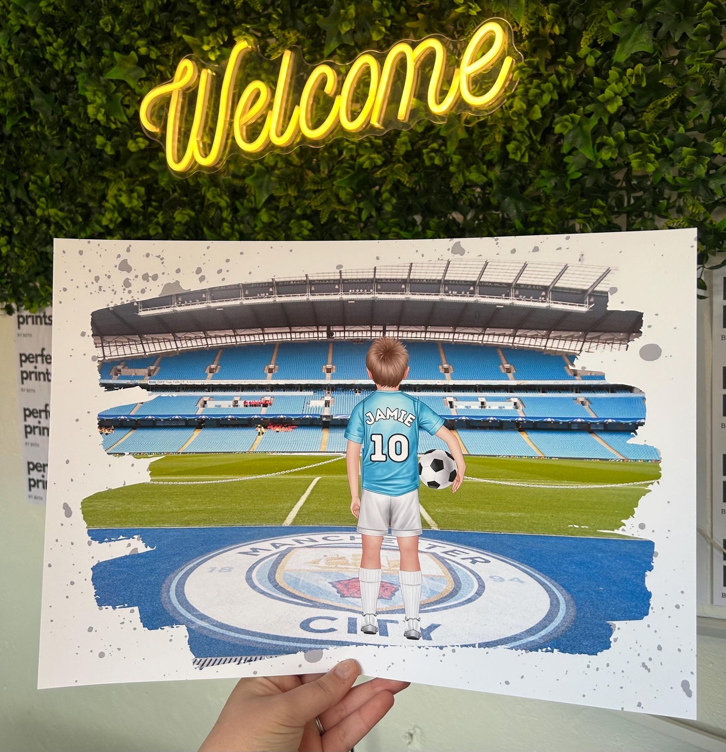 A4|A3 Personalised Stadium Print