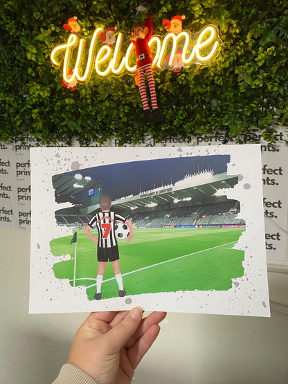 A4|A3 Personalised Stadium Print