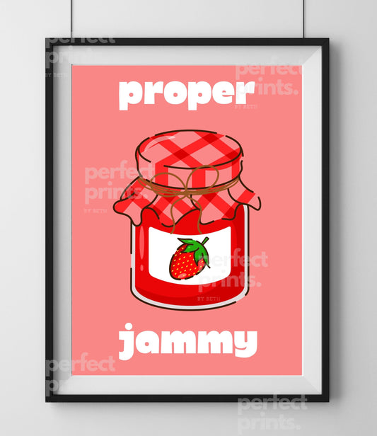 A4|A3 Proper Jammy Bright Print